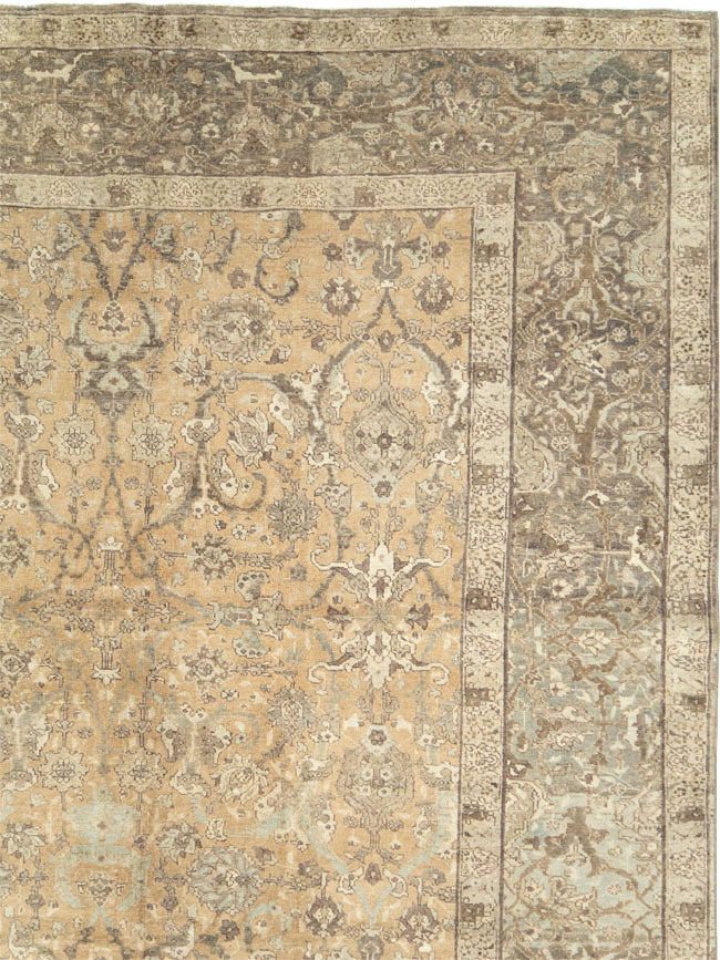 Antique Persian Tabriz Carpet, No.16671 - Gsblank