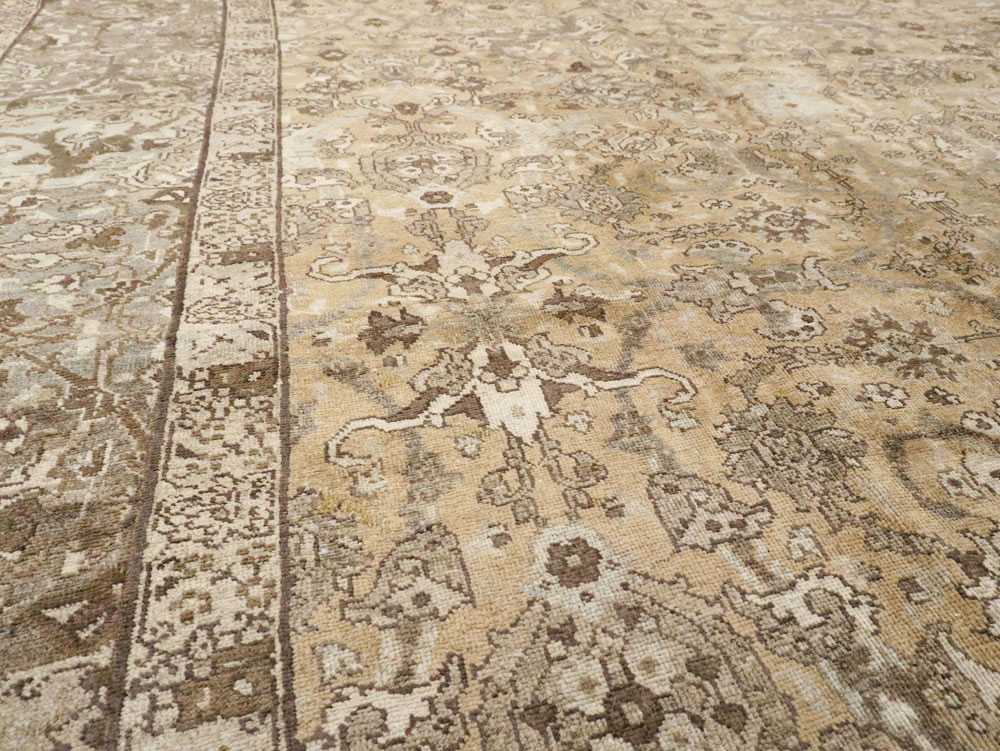 Antique Persian Tabriz Carpet, No.16671 - Gsblank