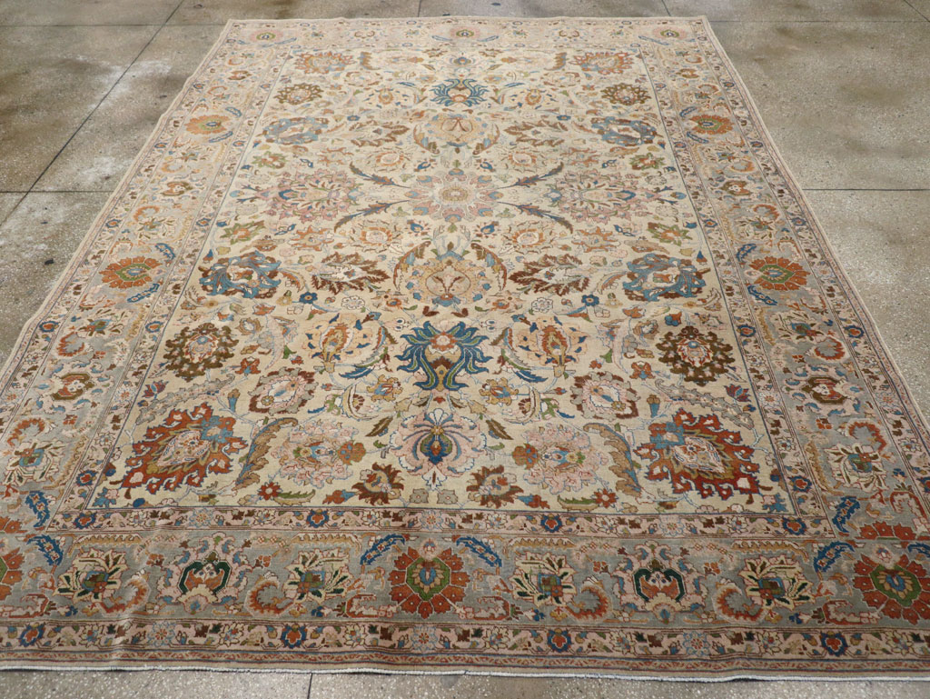 Antique Persian Tabriz Carpet, No.16672 - Gsblank