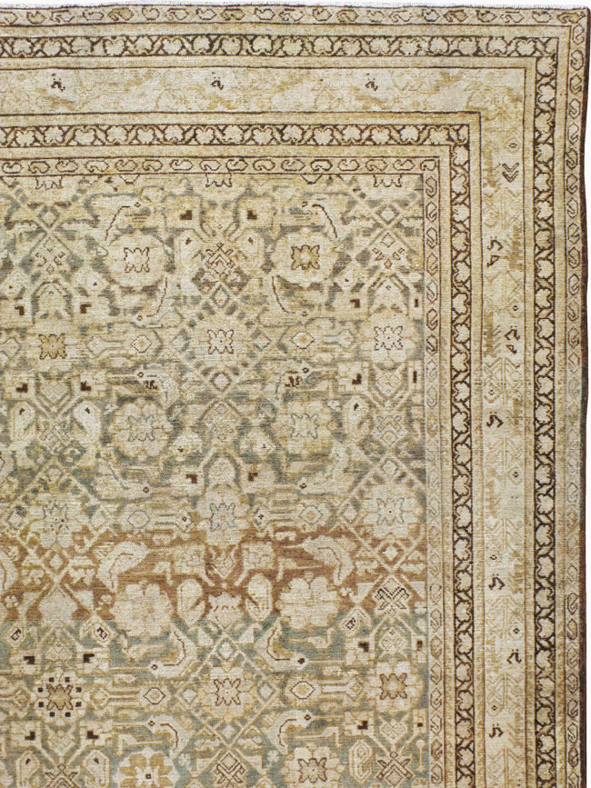 Antique Persian Malayer Carpet, No.16674 - Gsblank