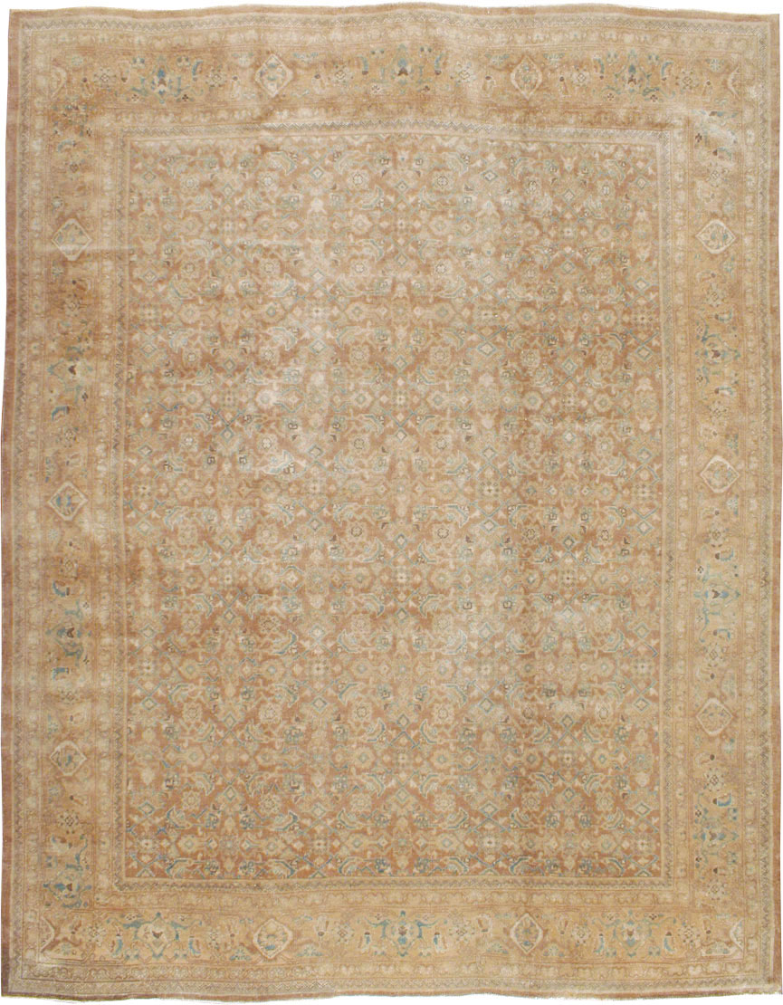 Vintage Persian Mahal Carpet, No.16681 - Gsblank