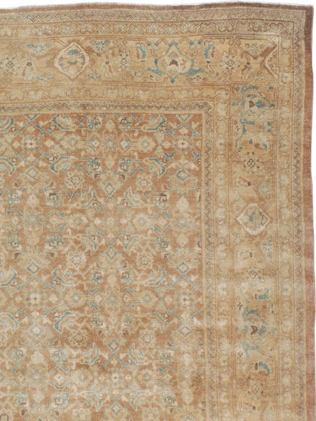 Vintage Persian Mahal Carpet, No.16681 - Gsblank