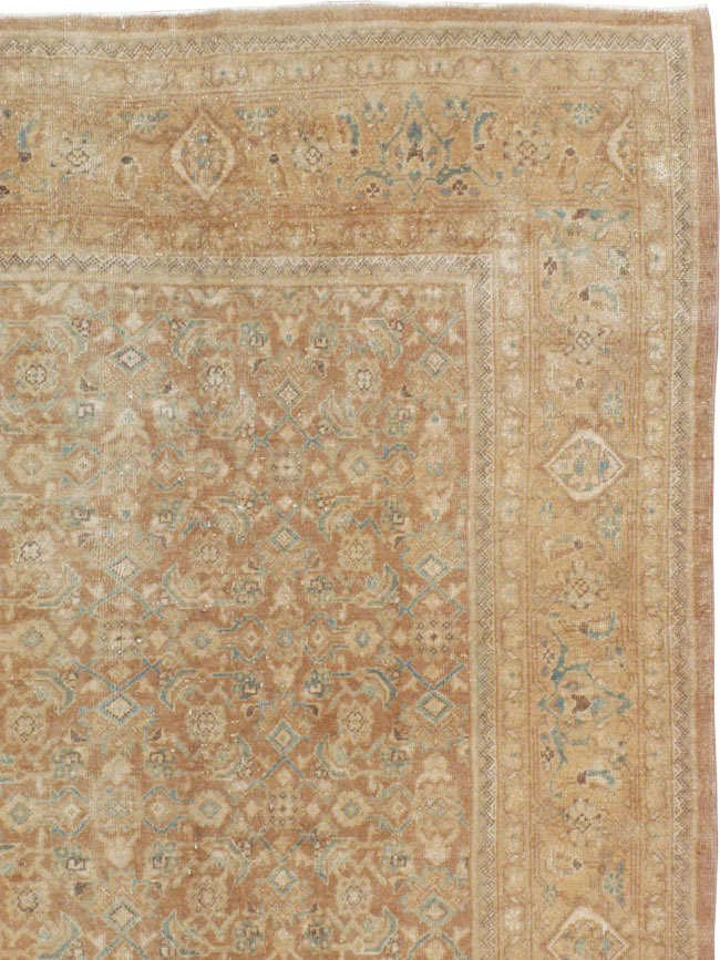 Vintage Persian Mahal Carpet, No.16681 - Gsblank