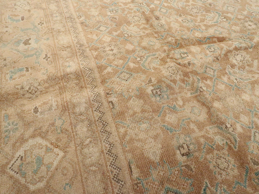 Vintage Persian Mahal Carpet, No.16681 - Gsblank