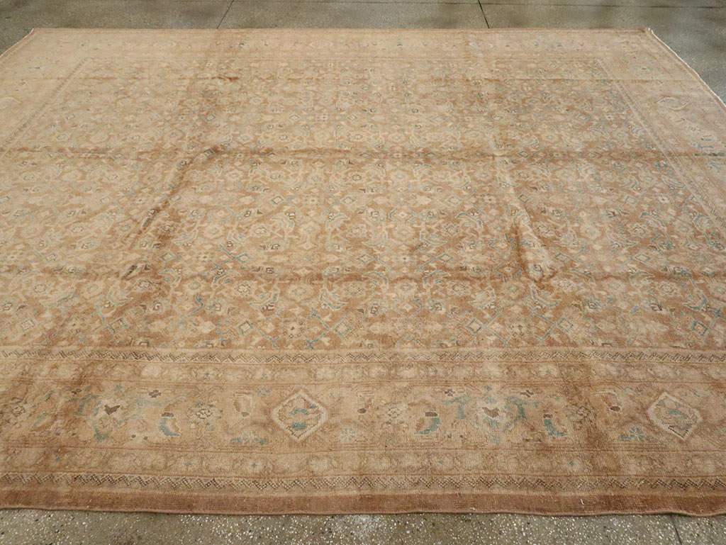 Vintage Persian Mahal Carpet, No.16681 - Gsblank