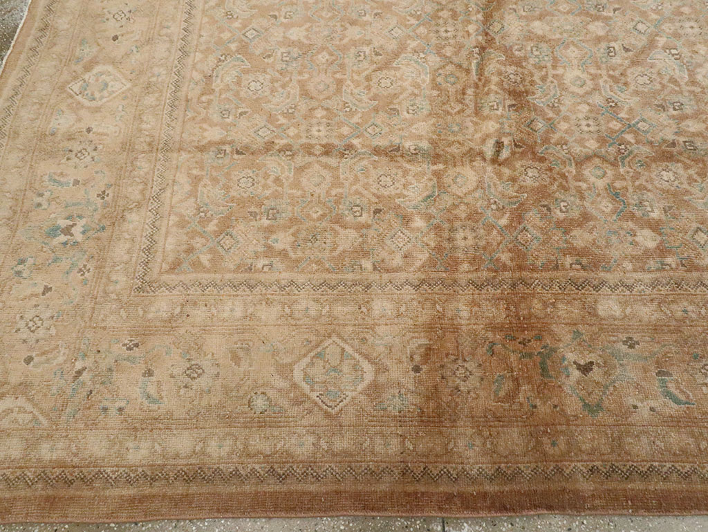 Vintage Persian Mahal Carpet, No.16681 - Gsblank