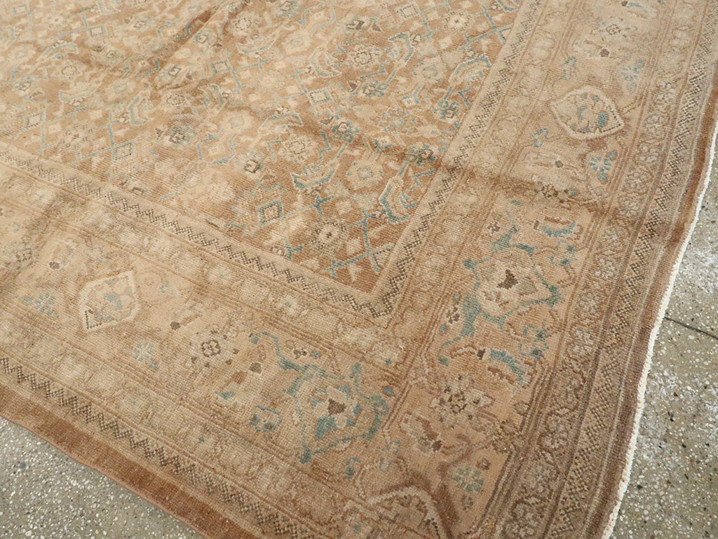 Vintage Persian Mahal Carpet, No.16681 - Gsblank