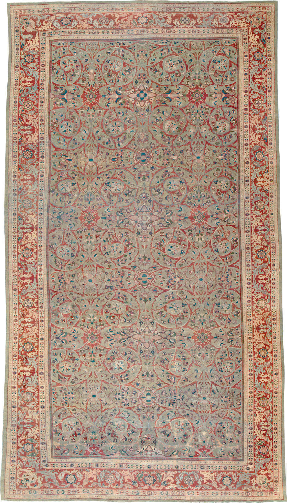 Antique Persian Sultanbad Carpet, No.16722 - Gsblank
