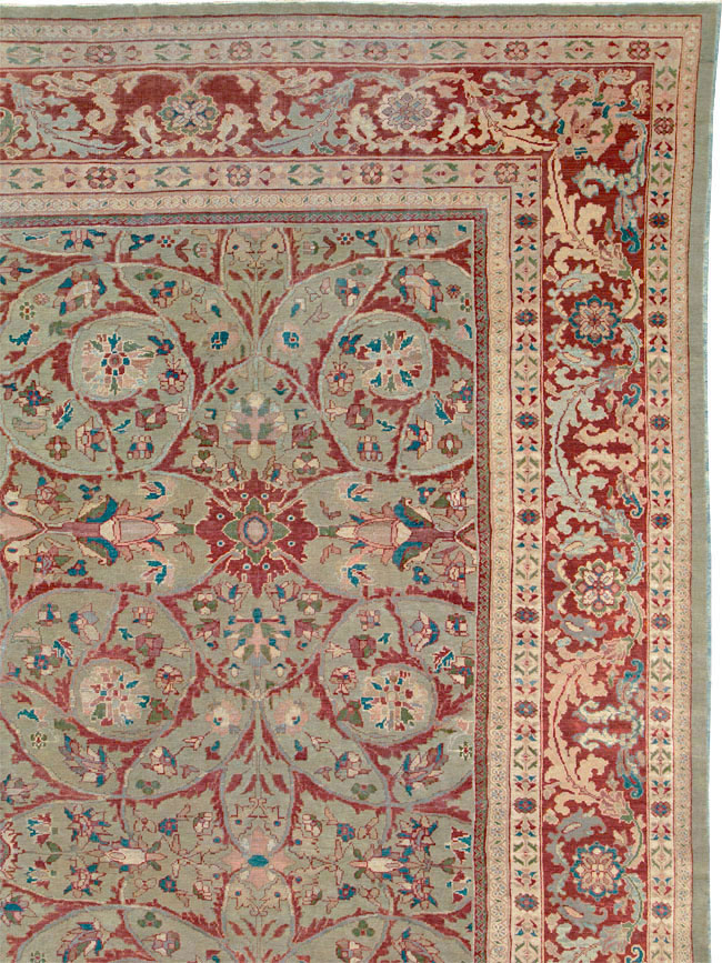 Antique Persian Sultanbad Carpet, No.16722 - Gsblank