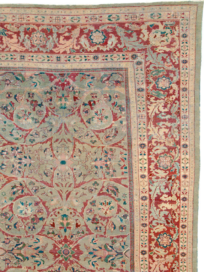 Antique Persian Sultanbad Carpet, No.16722 - Gsblank