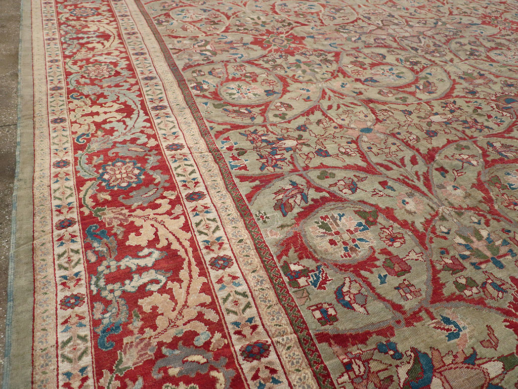 Antique Persian Sultanbad Carpet, No.16722 - Gsblank