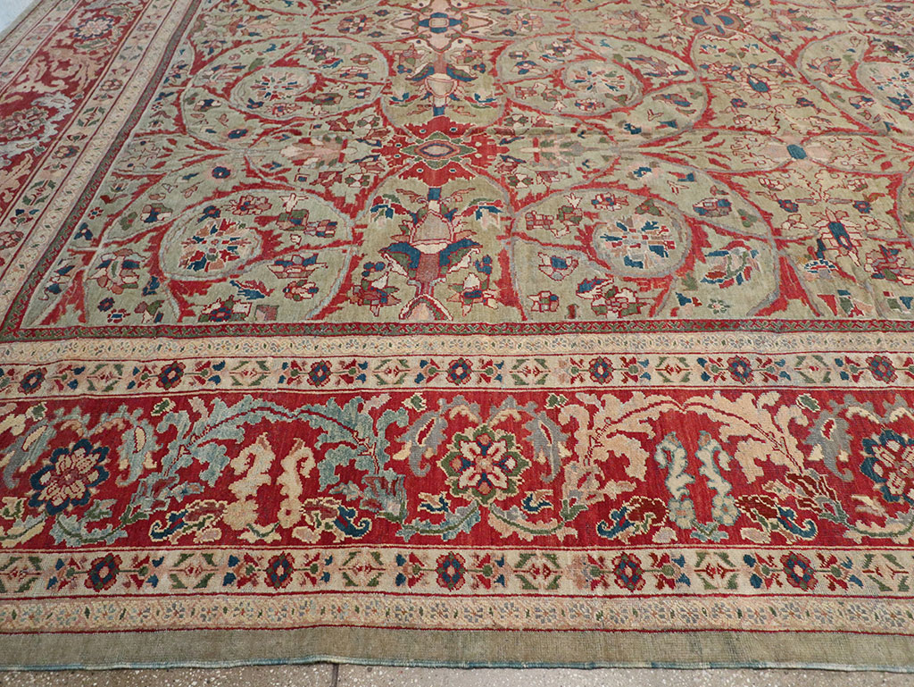 Antique Persian Sultanbad Carpet, No.16722 - Gsblank