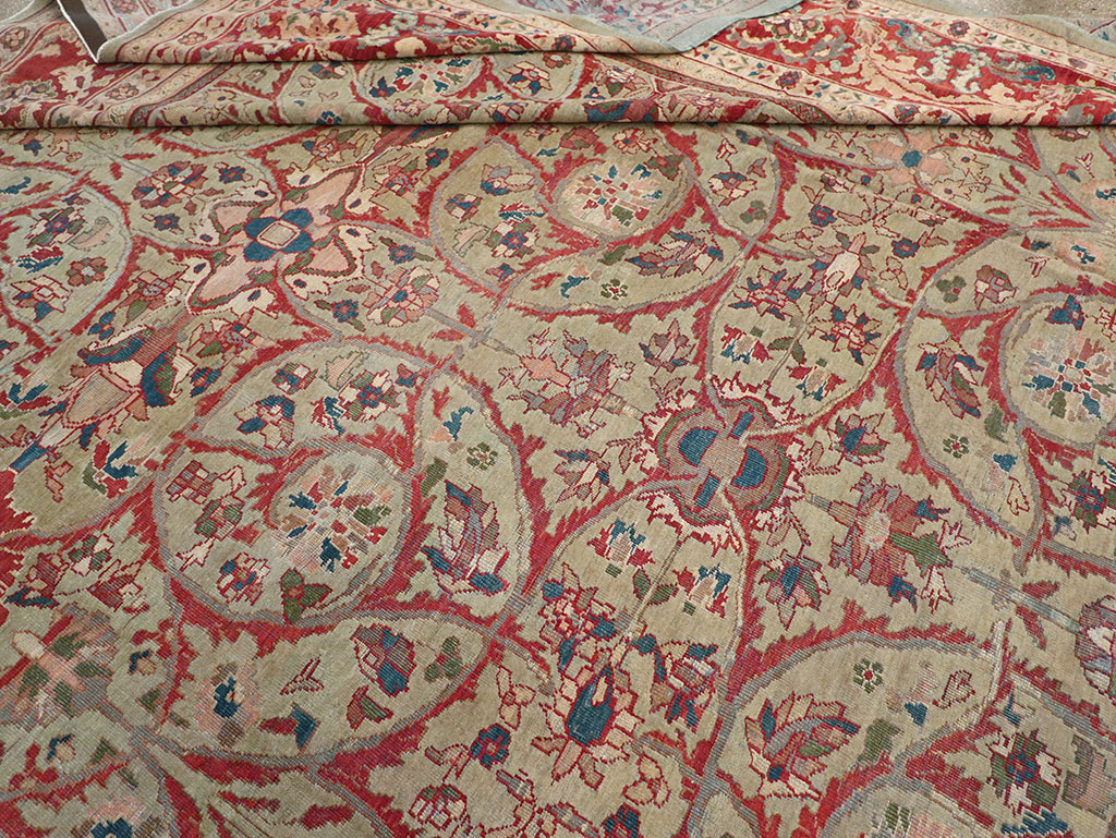 Antique Persian Sultanbad Carpet, No.16722 - Gsblank