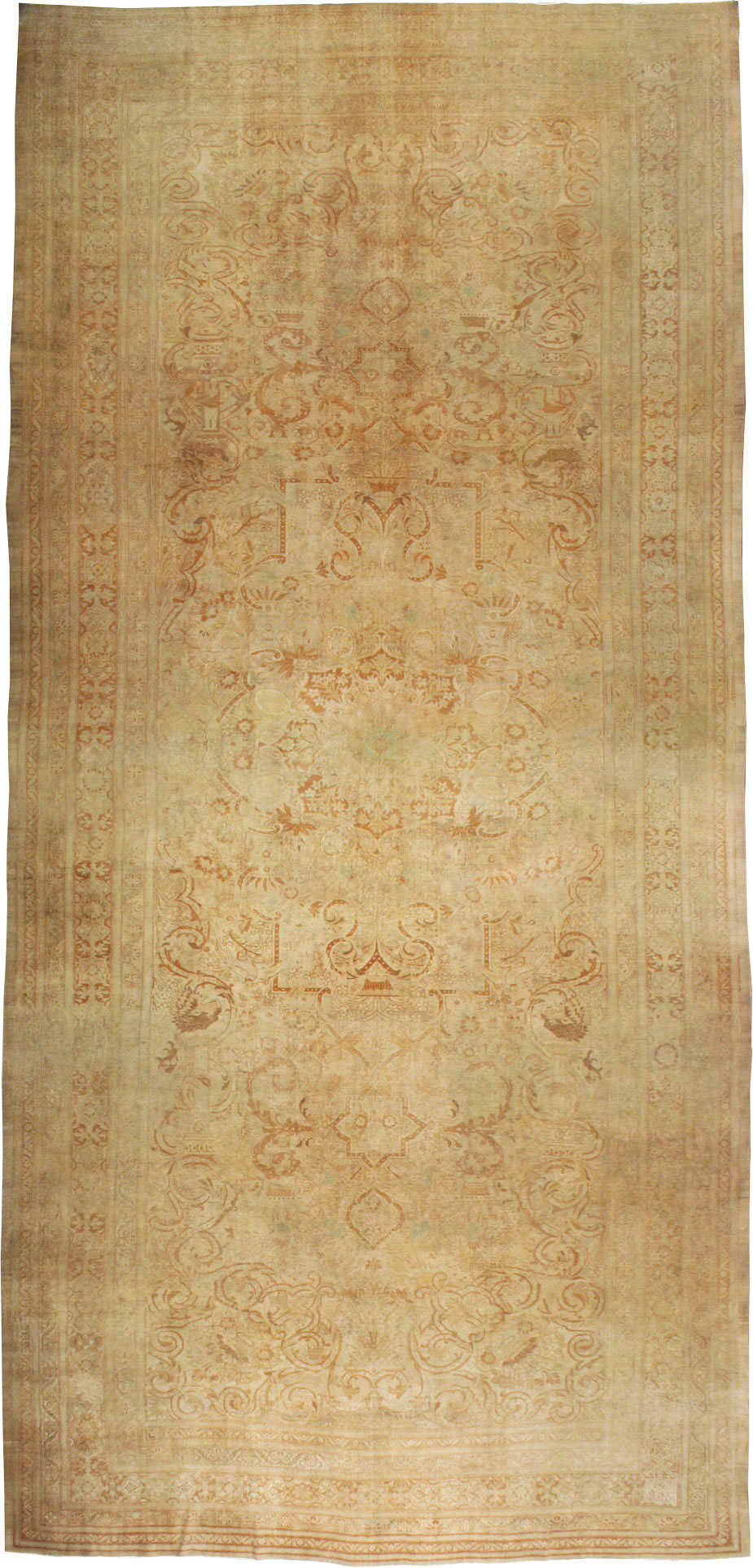 Antique Persian Mashad Carpet, No.16734 - Gsblank