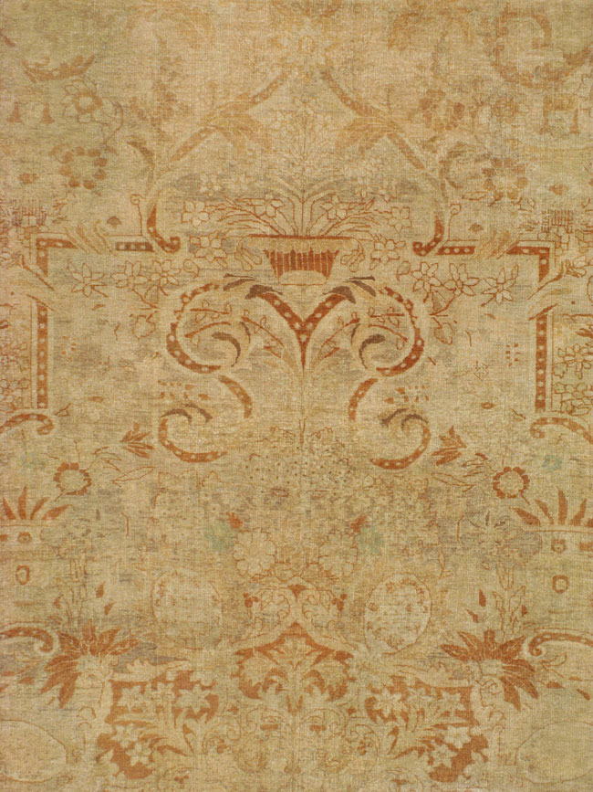 Antique Persian Mashad Carpet, No.16734 - Gsblank