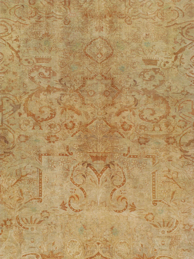 Antique Persian Mashad Carpet, No.16734 - Gsblank