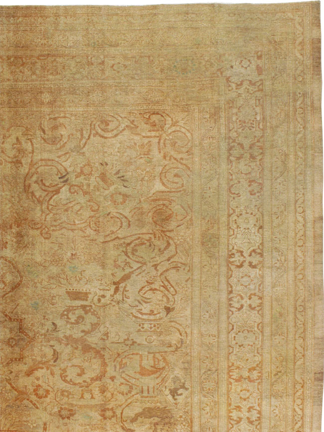 Antique Persian Mashad Carpet, No.16734 - Gsblank