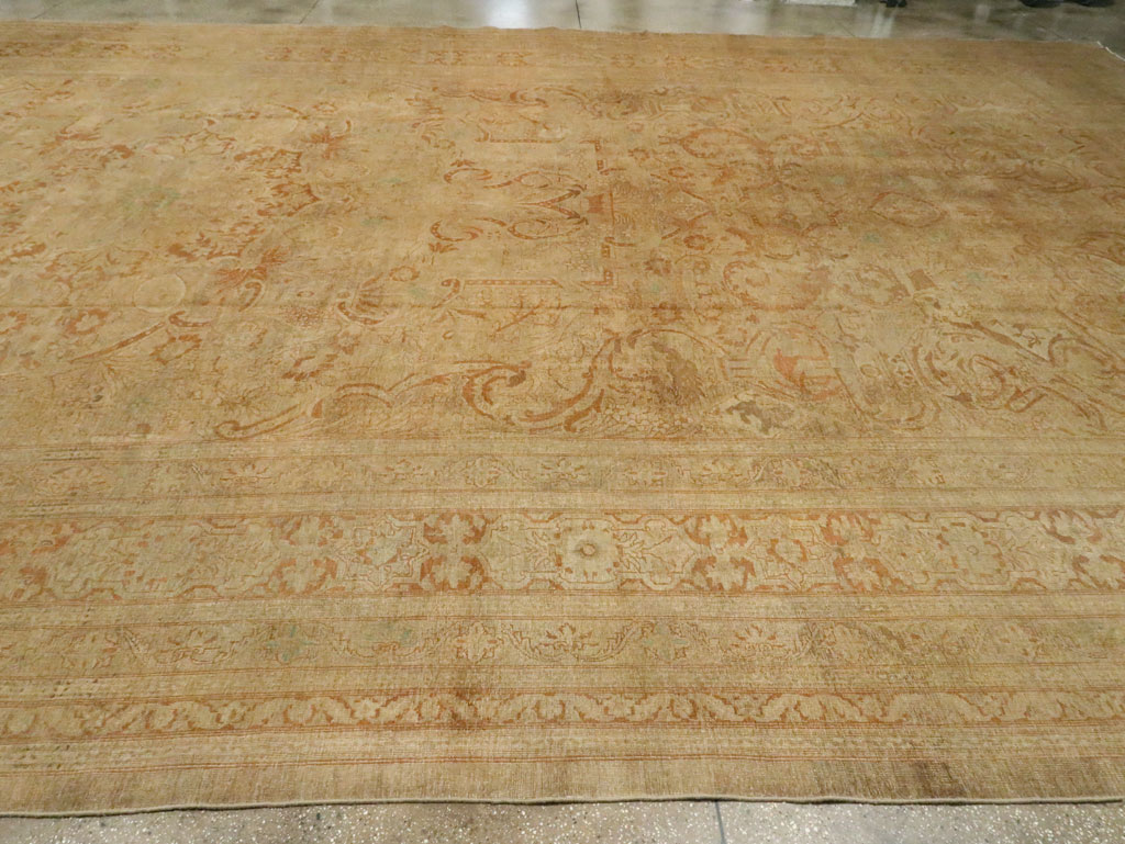 Antique Persian Mashad Carpet, No.16734 - Gsblank