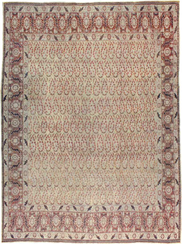 Antique Persian Tabriz Rug, No.16794 - Gsblank
