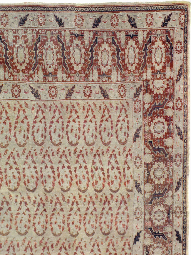 Antique Persian Tabriz Rug, No.16794 - Gsblank