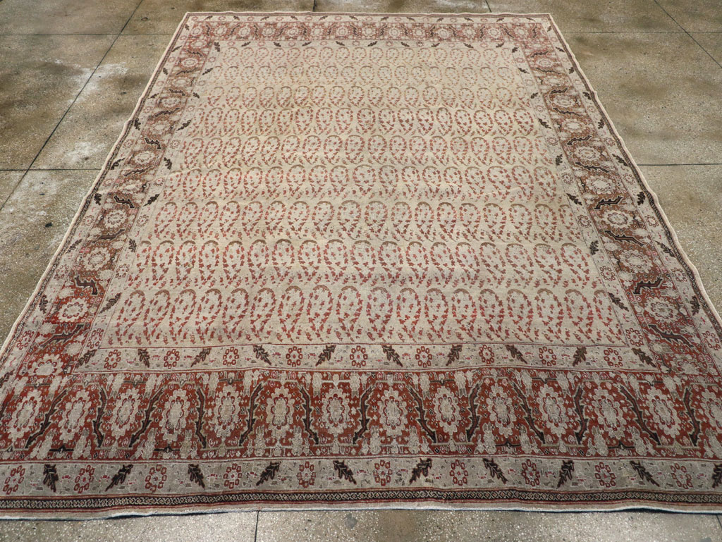 Antique Persian Tabriz Rug, No.16794 - Gsblank