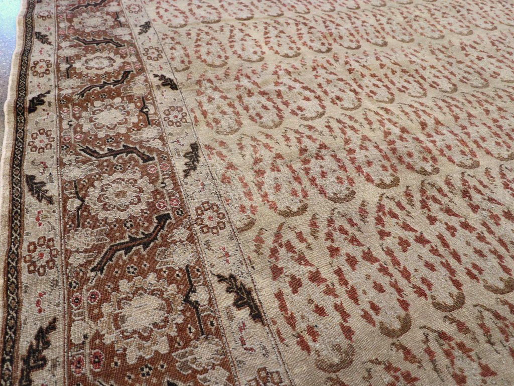 Antique Persian Tabriz Rug, No.16794 - Gsblank