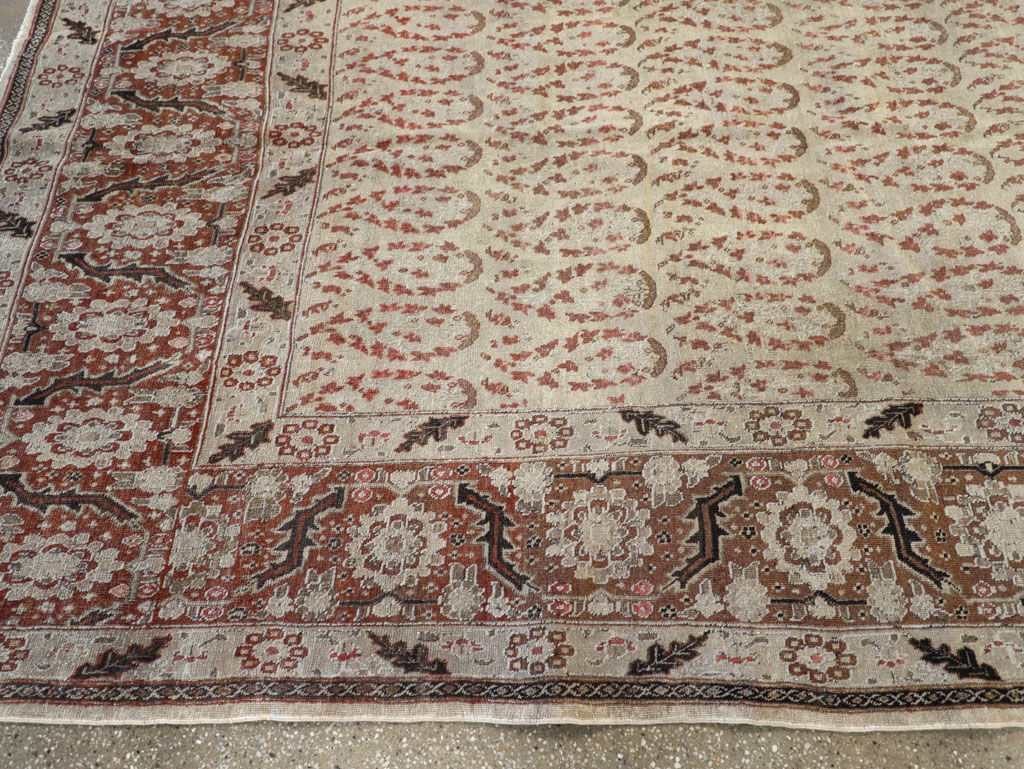 Antique Persian Tabriz Rug, No.16794 - Gsblank