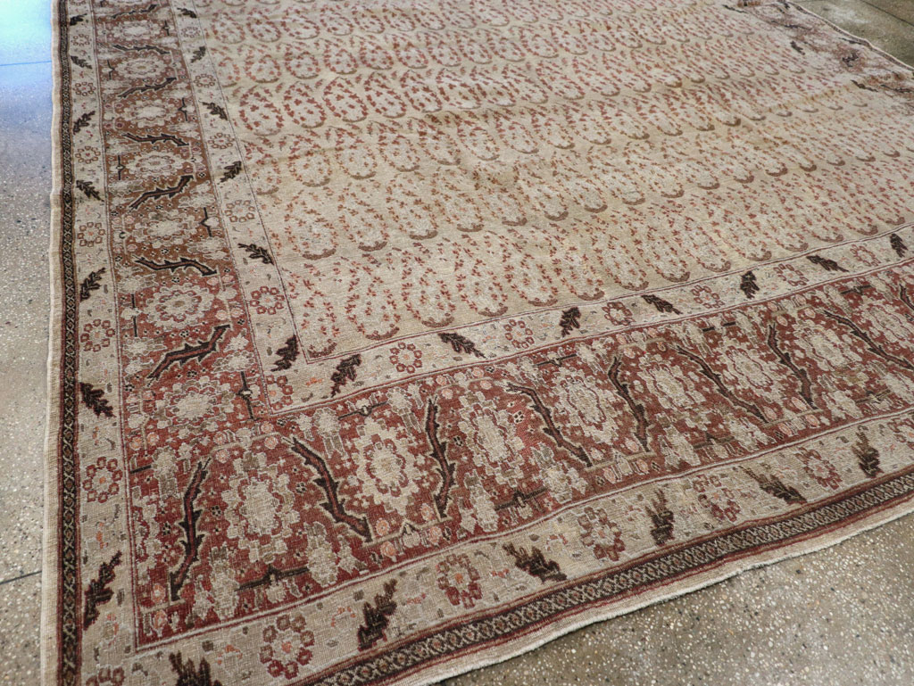 Antique Persian Tabriz Rug, No.16794 - Gsblank