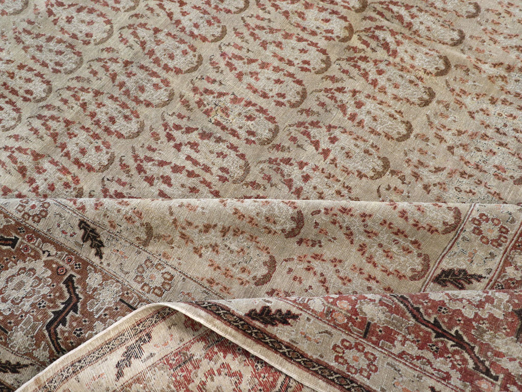Antique Persian Tabriz Rug, No.16794 - Gsblank