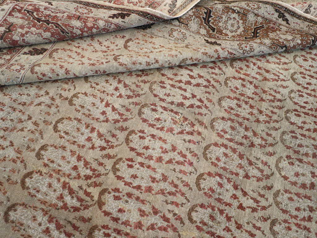 Antique Persian Tabriz Rug, No.16794 - Gsblank