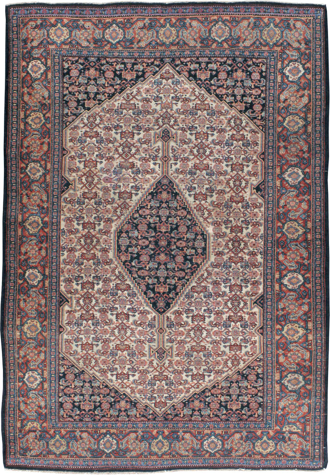 Antique Persian Senneh Rug, No.16799 - Gsblank