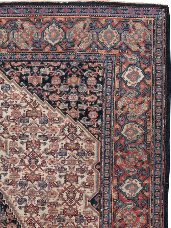 Antique Persian Senneh Rug, No.16799 - Gsblank