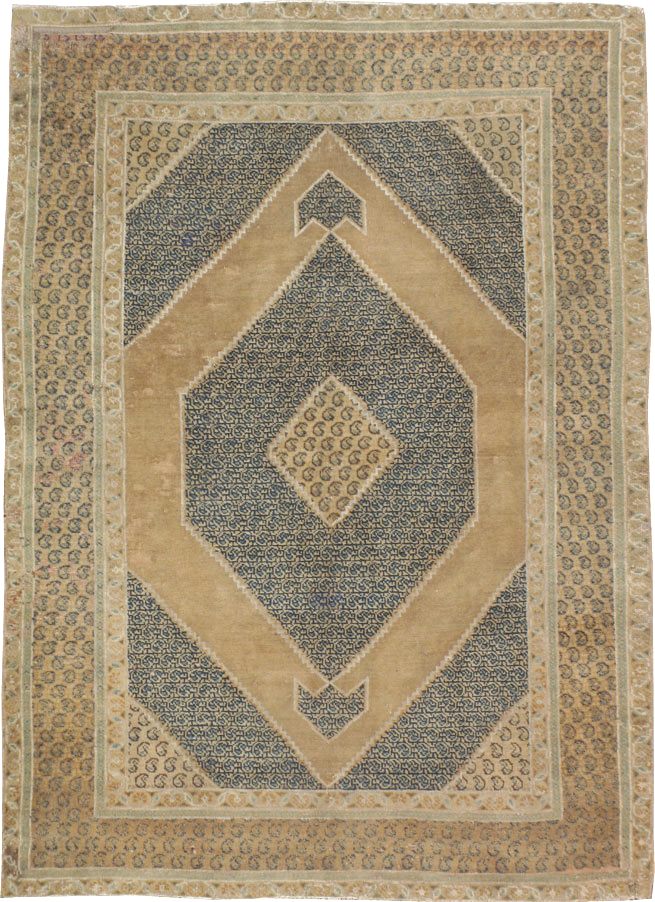 Vintage Persian Tabriz Rug, No.16800 - Gsblank