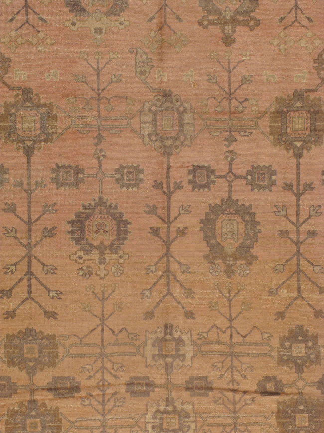 Antique Turkish Oushak Carpet, No.16804 - Gsblank