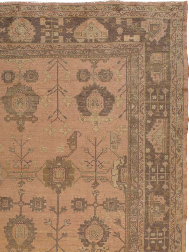 Antique Turkish Oushak Carpet, No.16804 - Gsblank