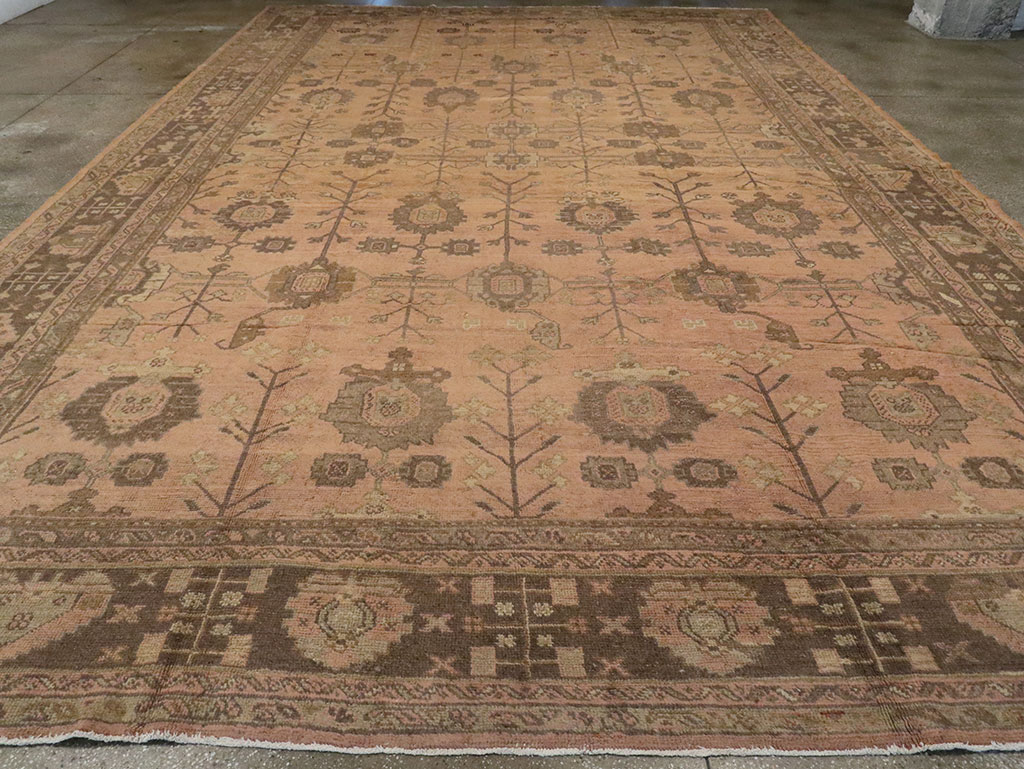 Antique Turkish Oushak Carpet, No.16804 - Gsblank