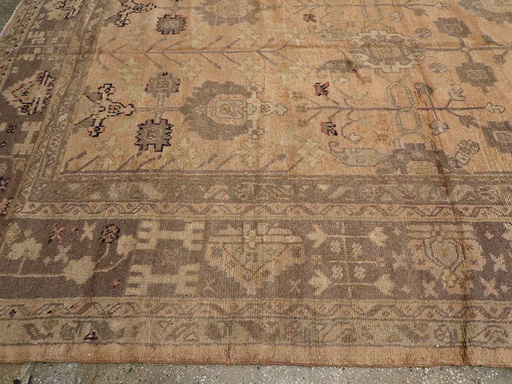 Antique Turkish Oushak Carpet, No.16804 - Gsblank