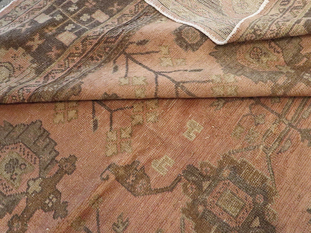 Antique Turkish Oushak Carpet, No.16804 - Gsblank