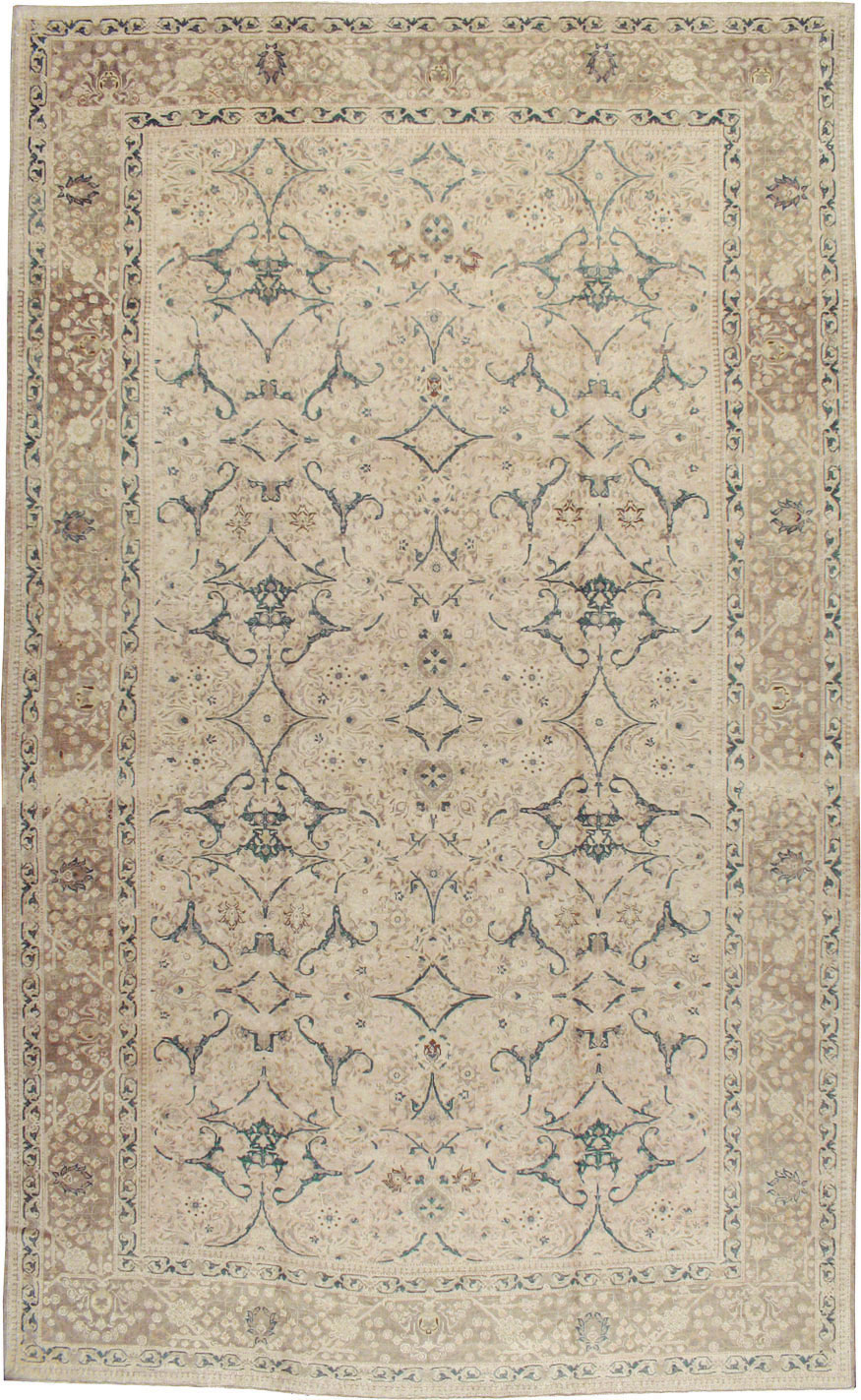 Antique Persian Tabriz Carpet, No.16805 - Gsblank