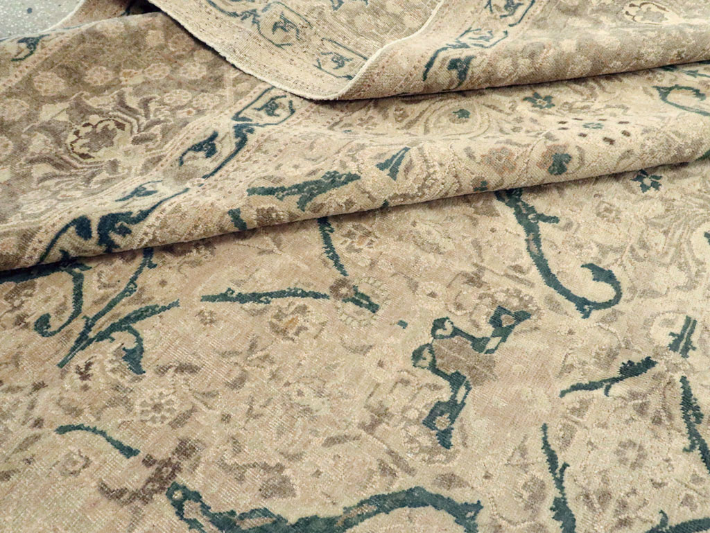 Antique Persian Tabriz Carpet, No.16805 - Gsblank