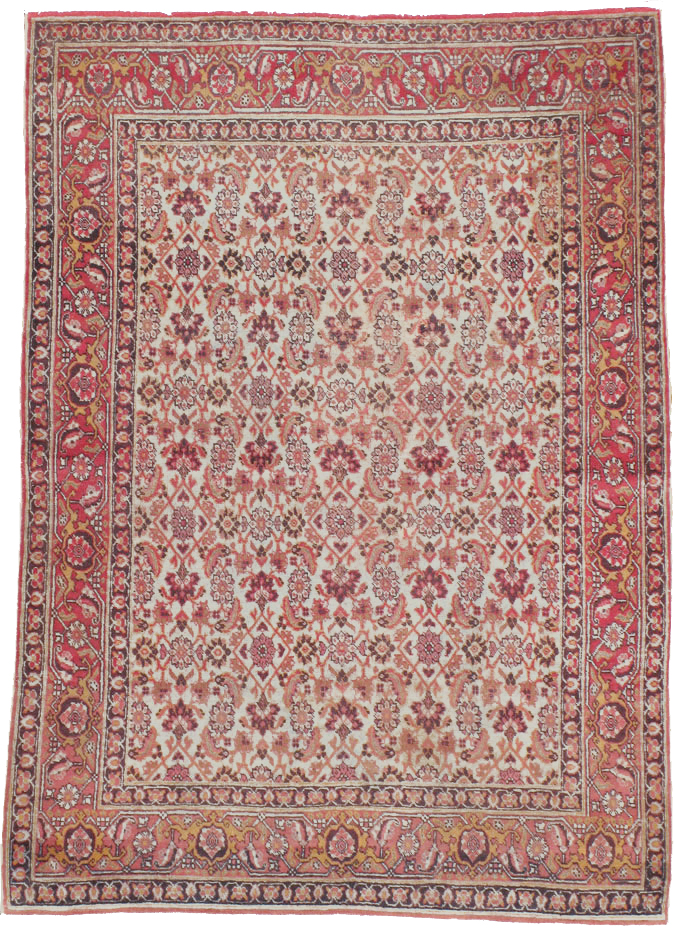 Antique Persian Tabriz Rug, No.16807 - Gsblank