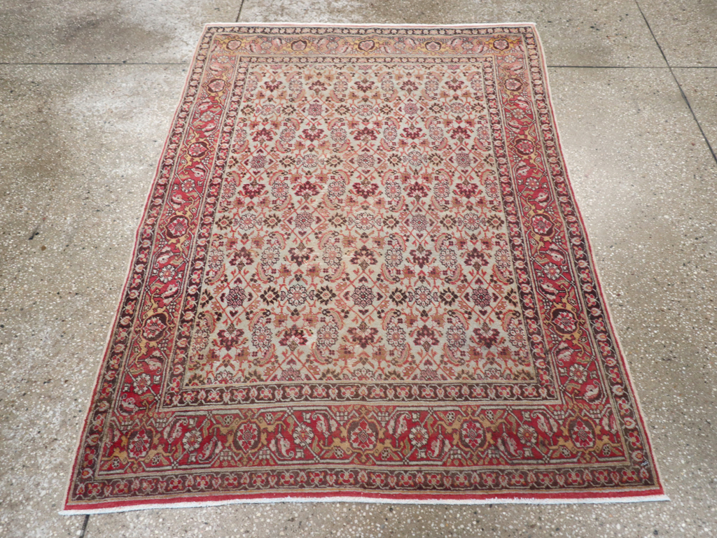 Antique Persian Tabriz Rug, No.16807 - Gsblank