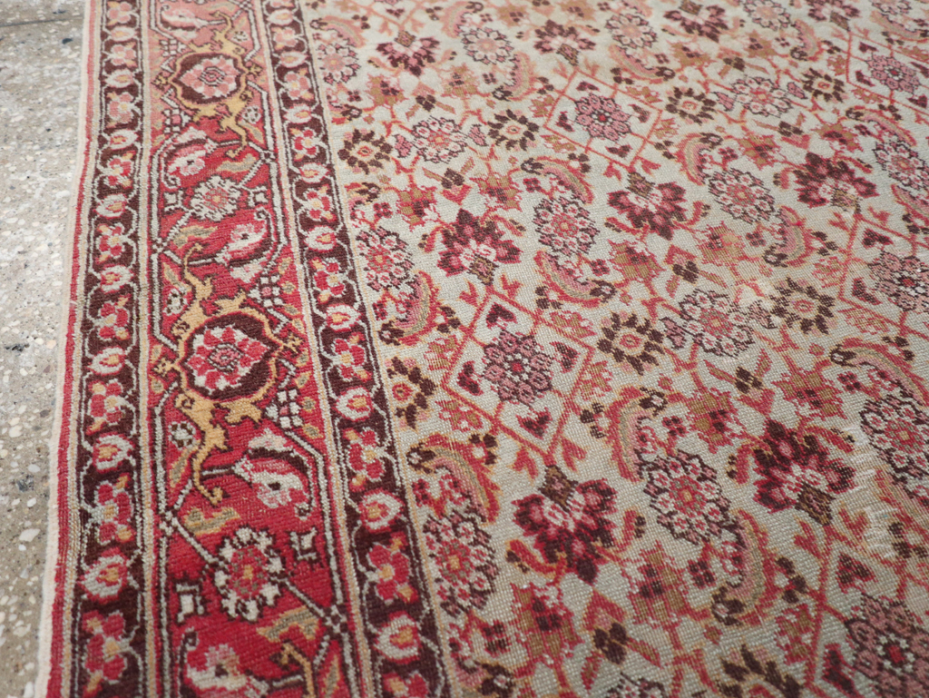 Antique Persian Tabriz Rug, No.16807 - Gsblank