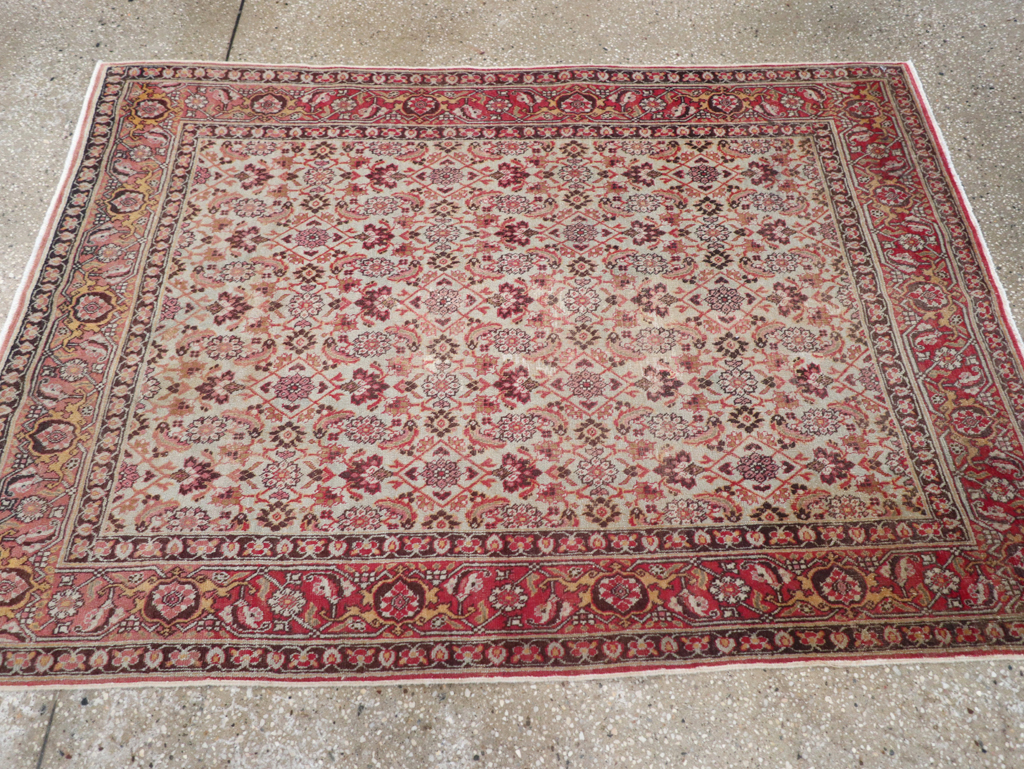 Antique Persian Tabriz Rug, No.16807 - Gsblank