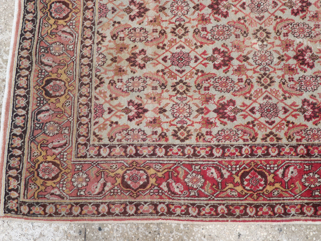 Antique Persian Tabriz Rug, No.16807 - Gsblank