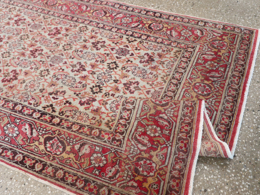 Antique Persian Tabriz Rug, No.16807 - Gsblank