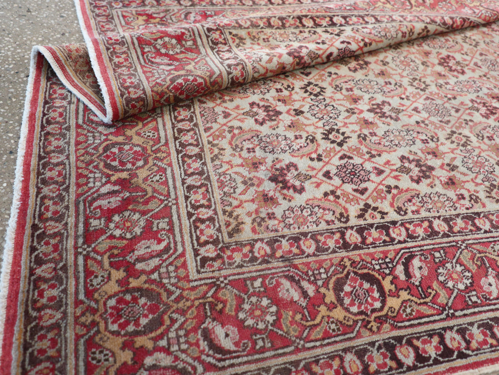 Antique Persian Tabriz Rug, No.16807 - Gsblank