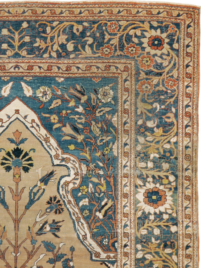 Antique Persian Tabriz Hagi Jalili Rug, No.16811 - Gsblank