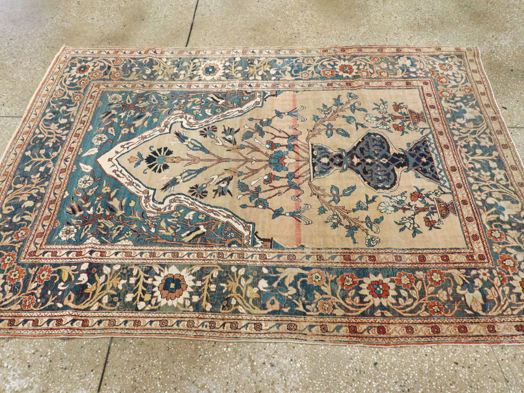 Antique Persian Tabriz Hagi Jalili Rug, No.16811 - Gsblank