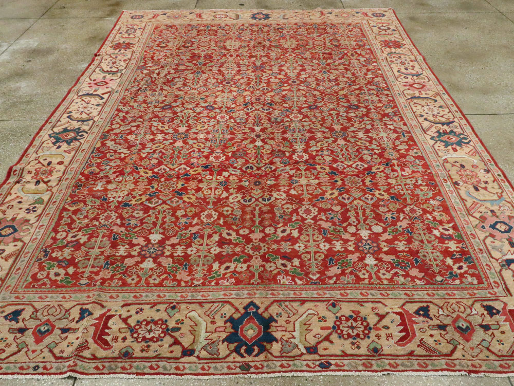 Antique Persian Mahal Carpet, No.16823 - Gsblank